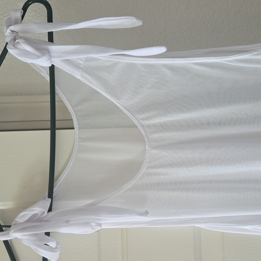 Beautiful Mesh Nightgown - Picture 2 of 5